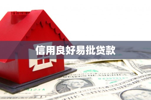 长泰信用良好易批贷款