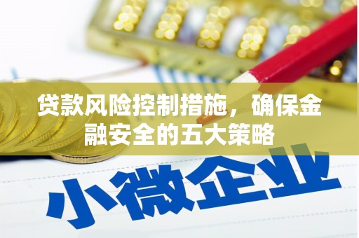 长泰贷款风险控制措施，确保金融安全的五大策略
