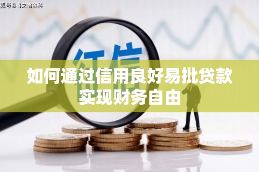 长泰如何通过信用良好易批贷款实现财务自由