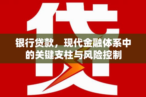 长泰银行贷款，现代金融体系中的关键支柱与风险控制