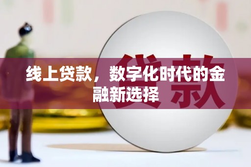 长泰线上贷款，数字化时代的金融新选择