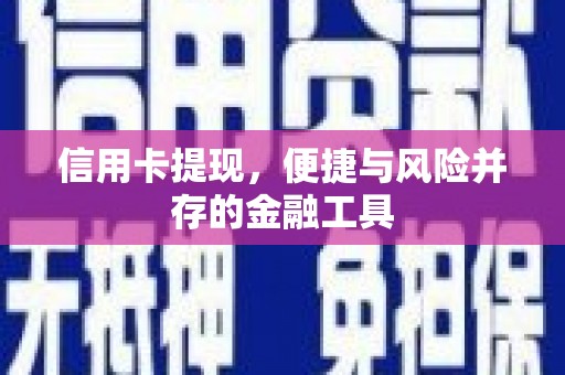 长泰信用卡提现，便捷与风险并存的金融工具